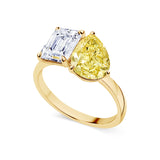 Pear & Emerald Cut Toi Et Moi Classic