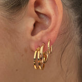 9k mini rope twist hoops