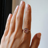 18K Rose Gold & Morganite Ring