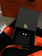 Lab Diamond Stud Earrings | Round