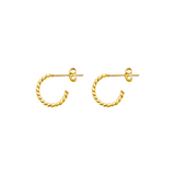 9k mini rope twist hoops