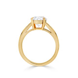 Round Brilliant Solitaire Split Shank