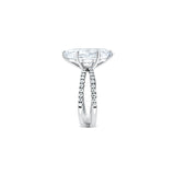 Marquise Pavé Diamond Split Shank Setting made with sustainable lab diamonds.