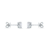 Lab Diamond Stud Earrings | Round
