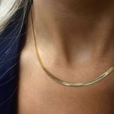Deltora Diamonds Herringbone Necklace