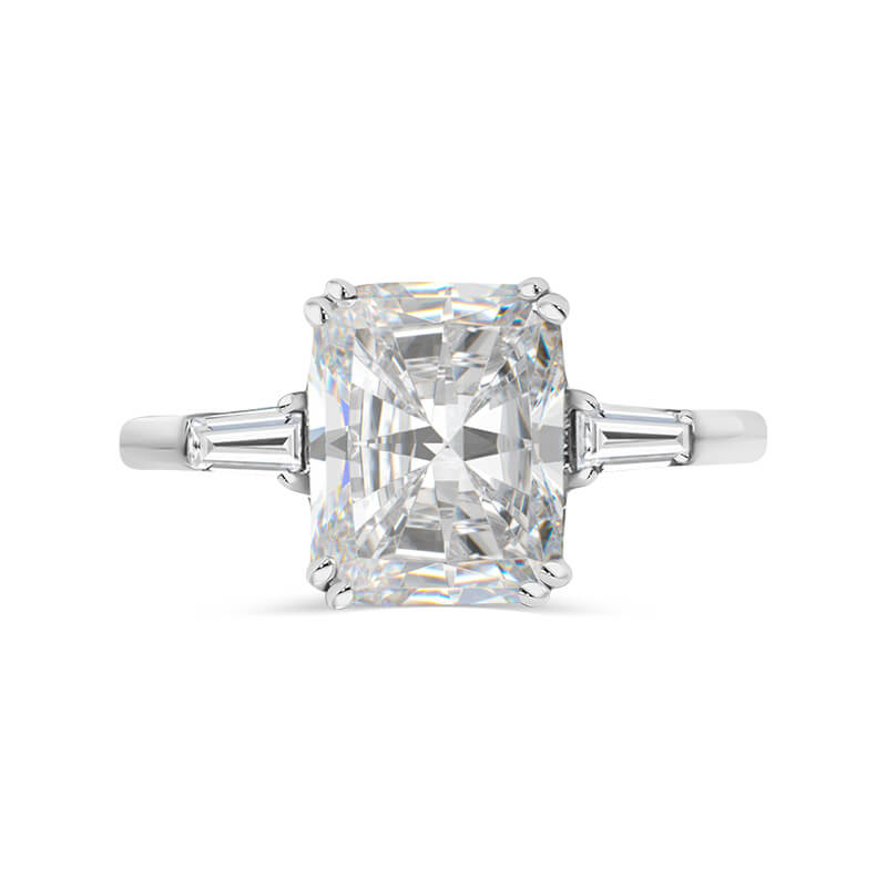 Radiant Cut Trilogy Classic Baguette Sides