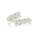 Round Diamond Wrap Ring.