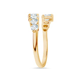 Round Diamond Wrap Ring.