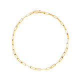 Deltora Diamonds Small Link Paper Clip Bracelet.