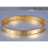 Gypsy Set Lab Grown Diamond Bangle