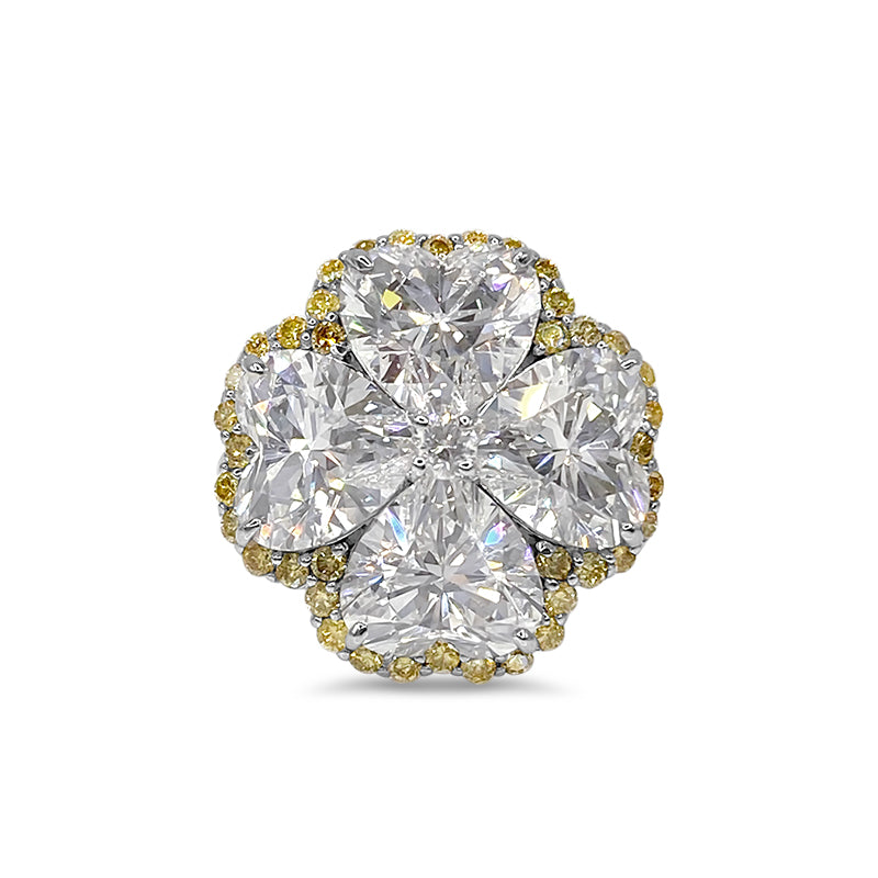 Diamond Clover Ring | Bespoke | Deltora Diamonds AU