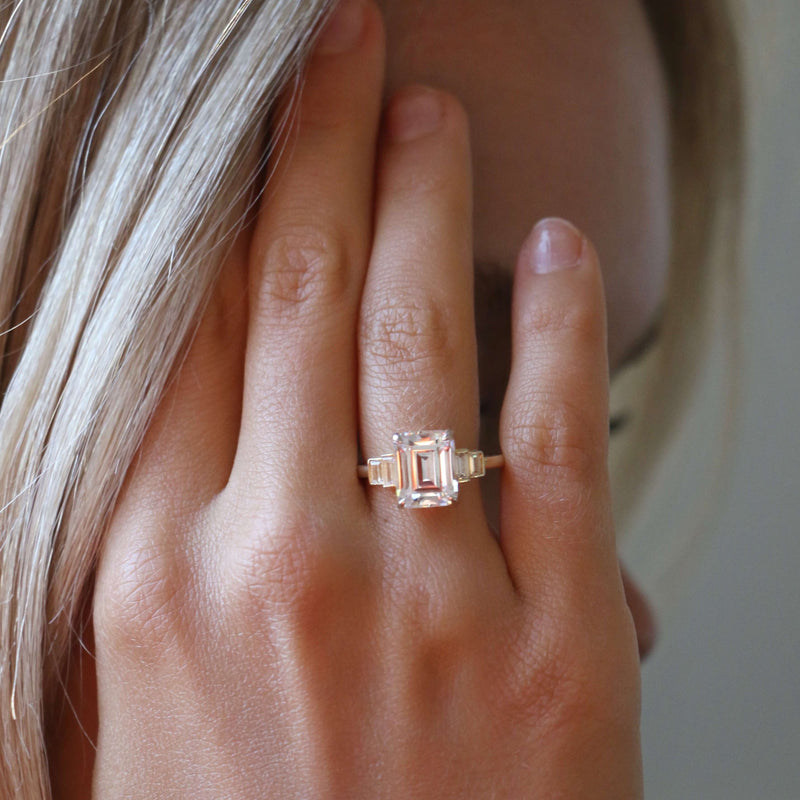 Emerald Cut Diamond Ring Lab Diamonds: A Modern Classic with Ethical Brilliance Emerald Cut Diamond Ring Lab Diamonds: A Modern Classic with Ethical Brilliance
