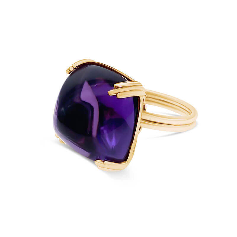 Rose Gold and Amethyst Ring | Bespoke