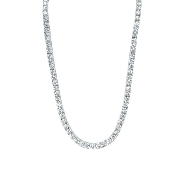 Deltora Diamonds Tennis Necklace made with Sustainable Lab Diamonds.