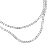 Deltora Diamonds Tennis Necklace made with Sustainable Lab Diamonds.