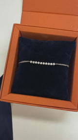 9k Gold Lab Grown Diamond Chain Bracelet