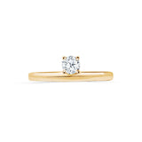 Floating Diamond Wedding Band, Deltora Diamonds