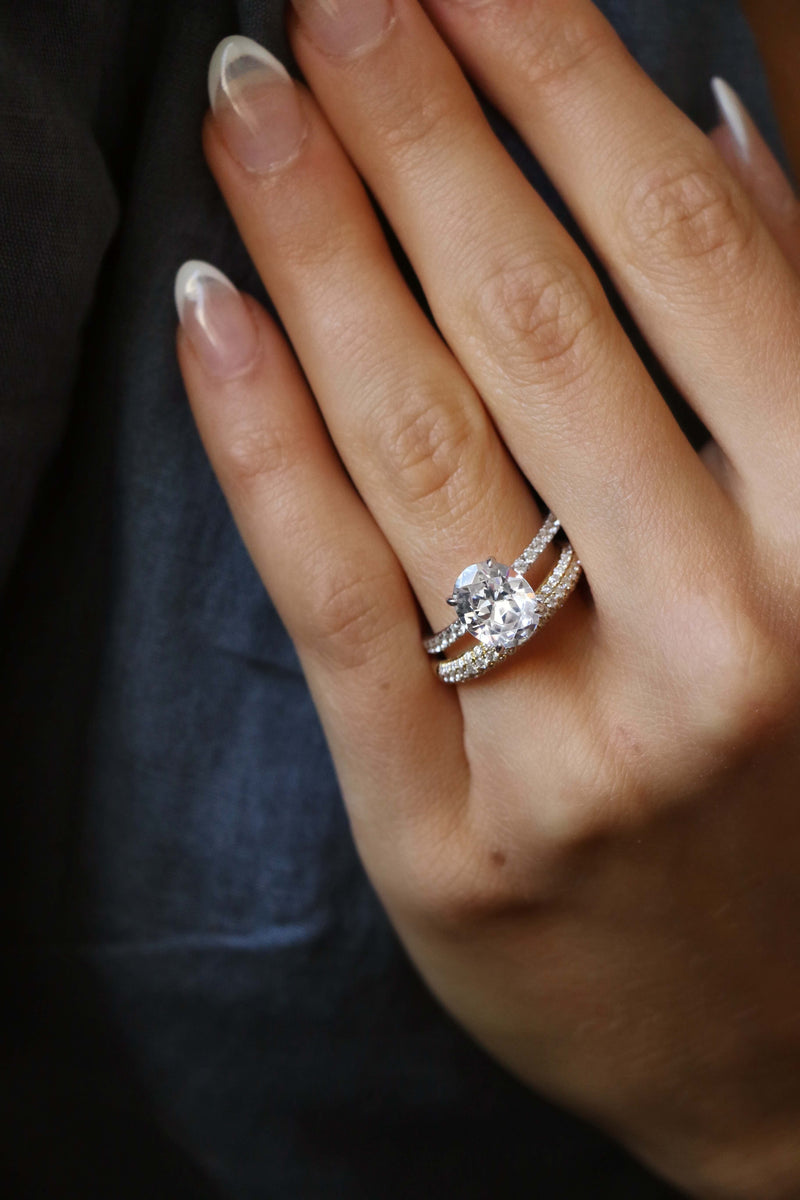 Triple Micro Pave Band Deltora Diamonds AU