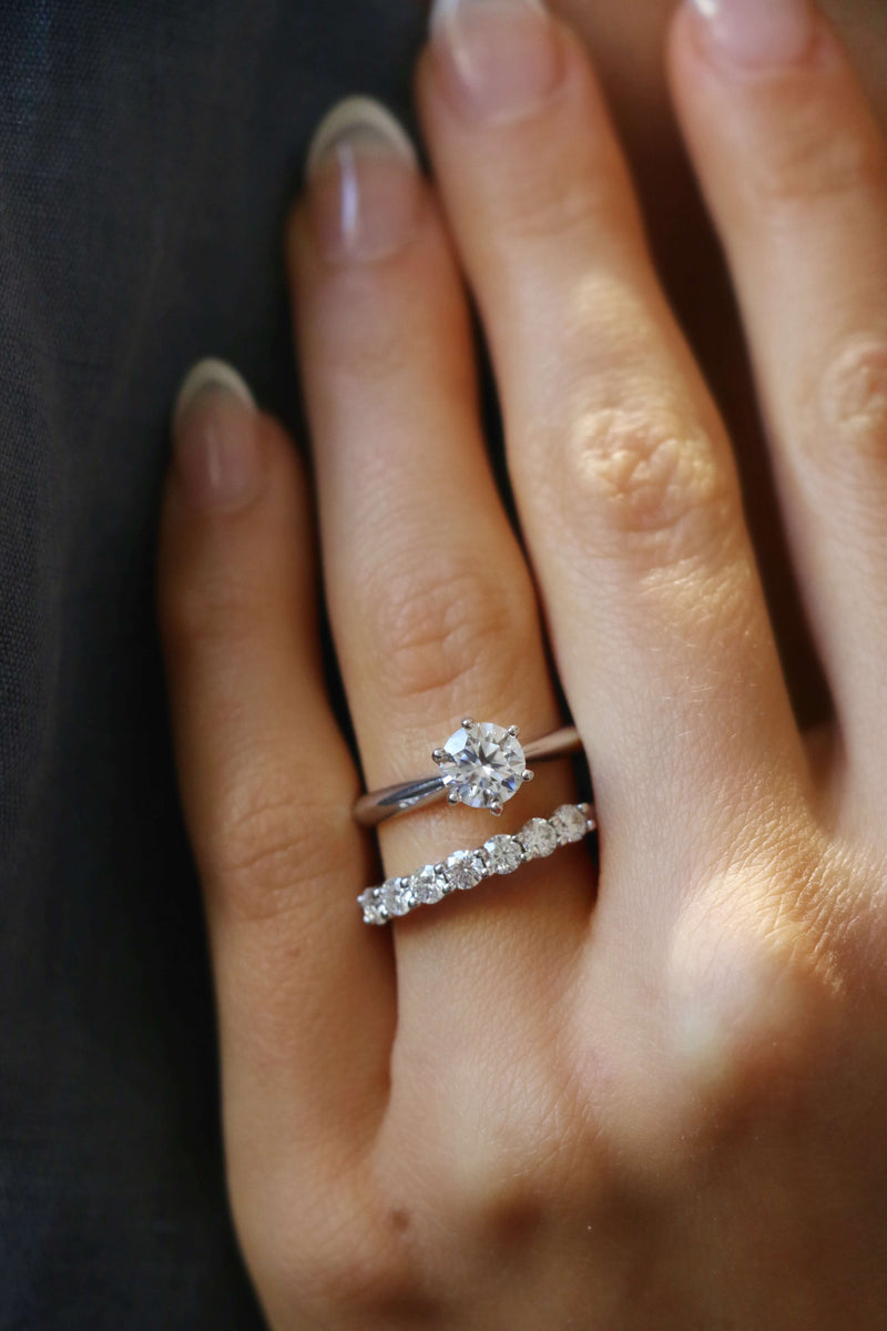 Round Cut Engagement Ring - Diamond Buying Guide